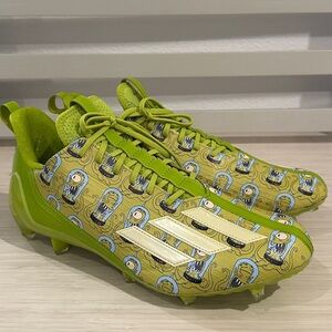 Adidas Adizero Simpsons Treehouse Of Horror Football Cleats  Size 13‎